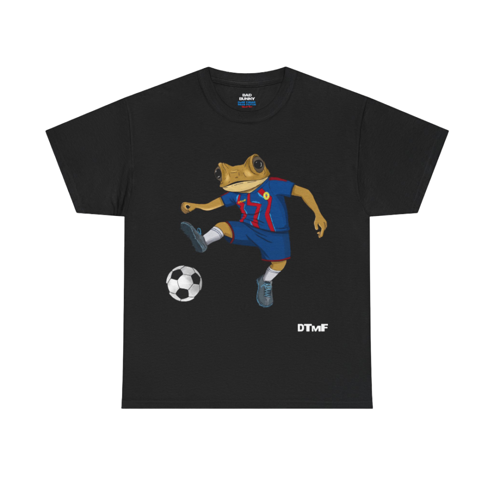 DTMF Tour Merch - World Tour Barcelona Black Futbol Tee