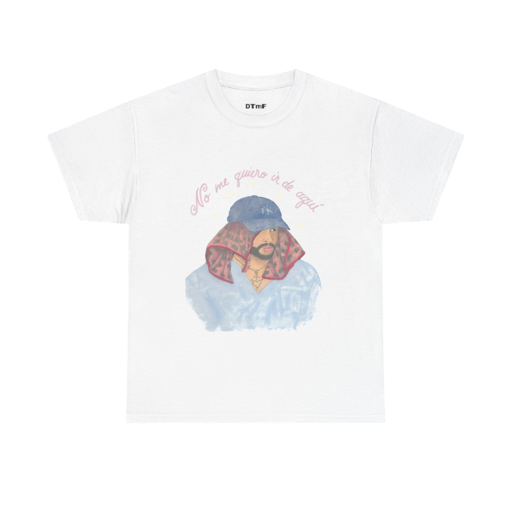 DTMF Tour Merch - No Me Quiro White Tee