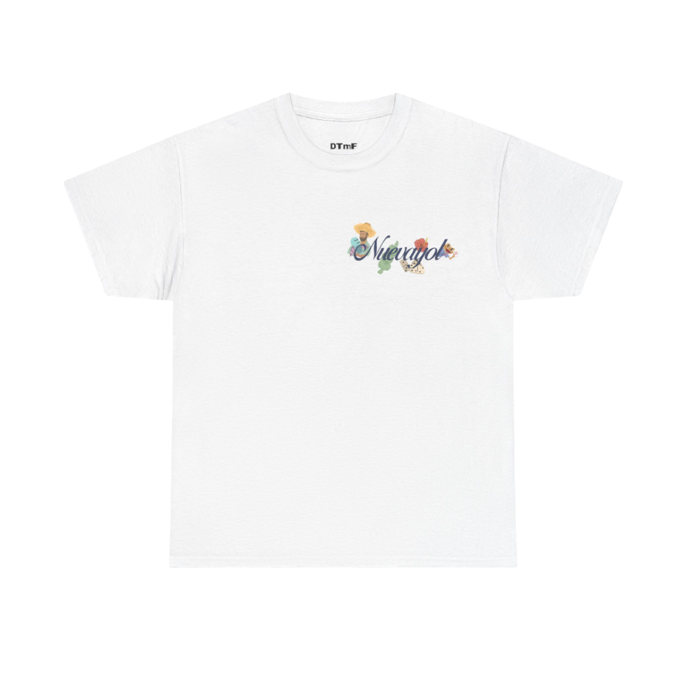 DTMF Tour Merch - Nuevayol White Tee