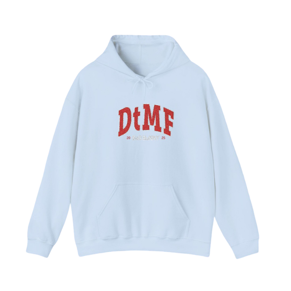 DTMF Tour Merch - Red Blue Embroidery Hoodie