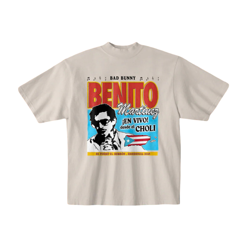 DTMF Tour Merch - Residencia Salsa Off White T-Shirt