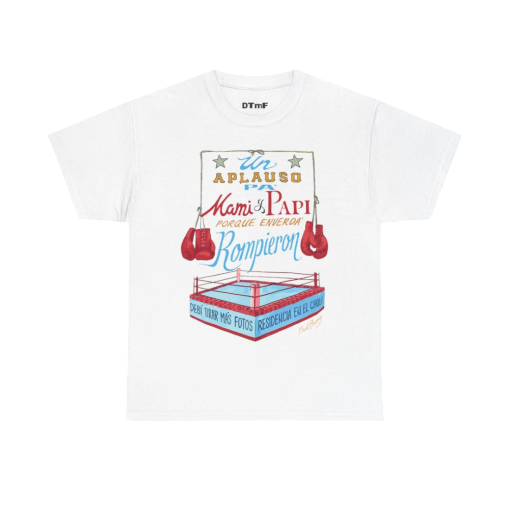 DTMF Tour Merch - White Boxing Tee