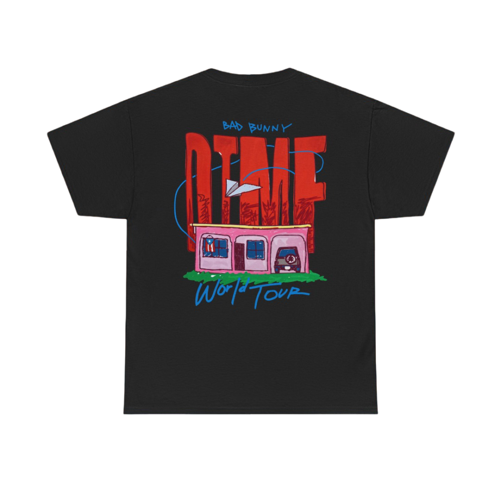 DTMF Tour Merch - World Tour Black Graphic Tee