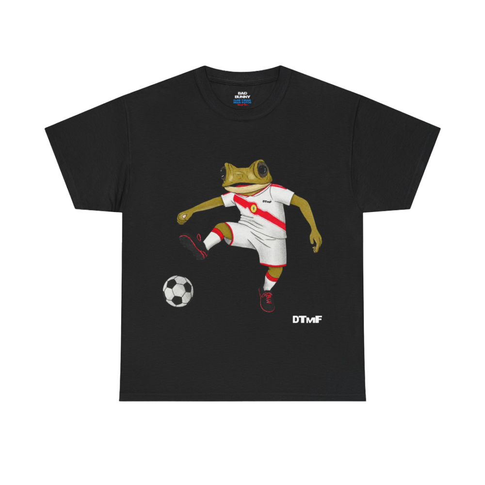 DTMF Tour Merch - World Tour Peru Black Futbol Tee