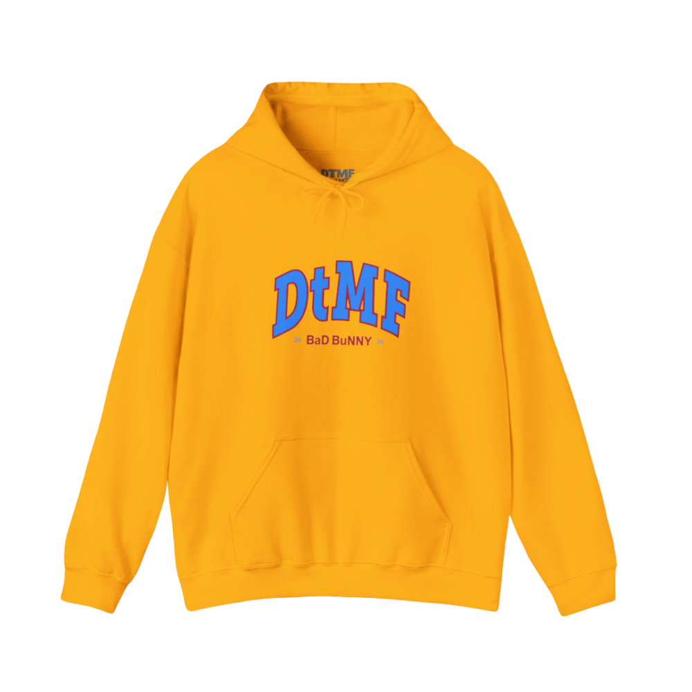 DTMF Tour Merch - World Tour DTMF Graphic Gold Hoodie