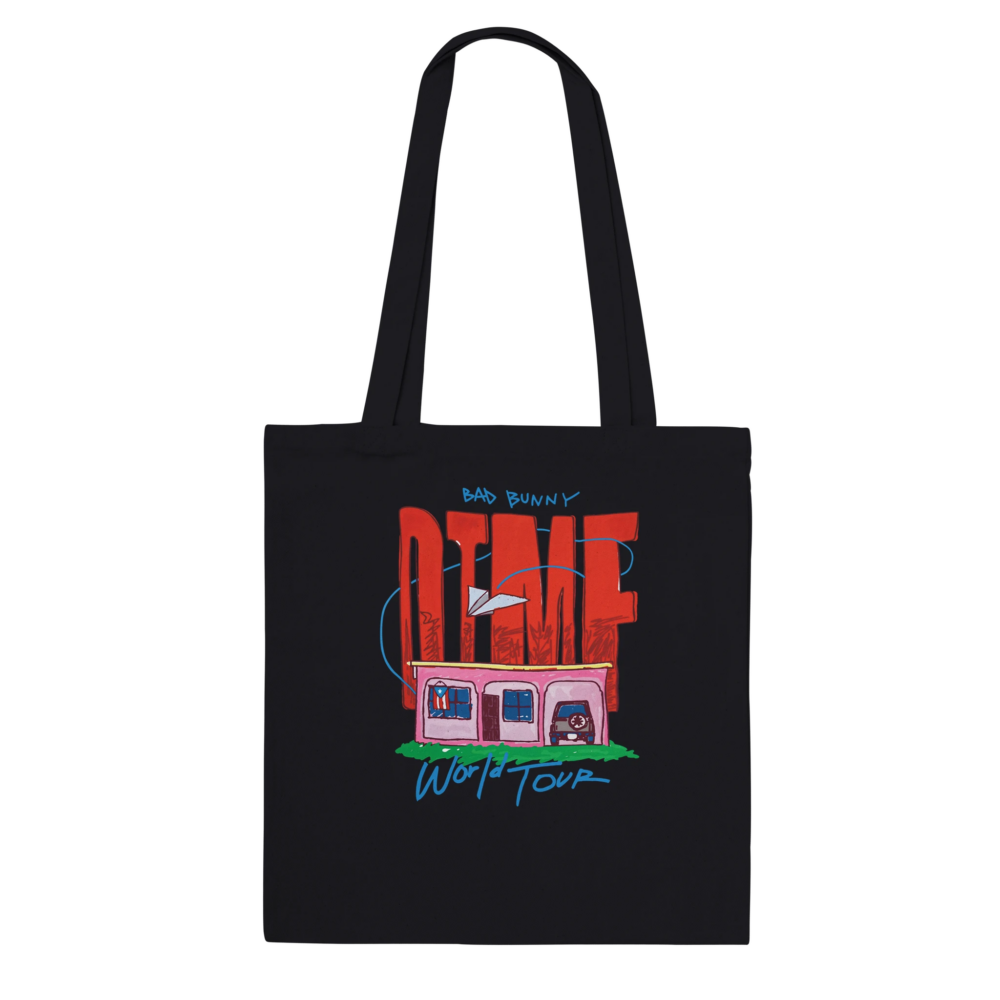 DTMF Tour Merch - World Tour Black Tote Bag